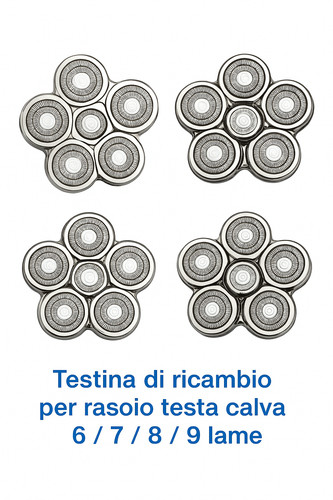Testine ricambio per - testine, di