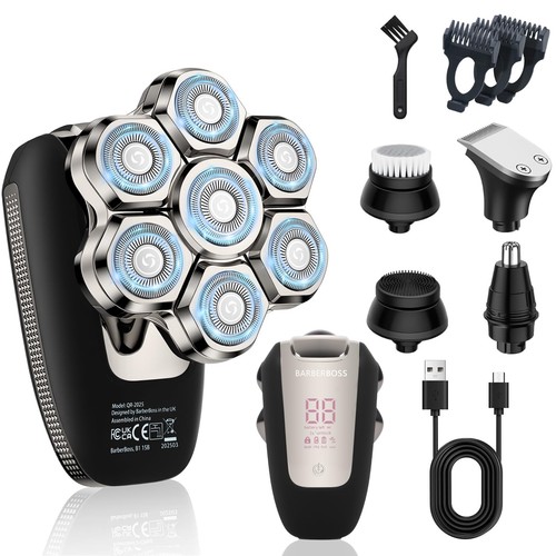 Rasoio testa calva - 7d, 5in1
