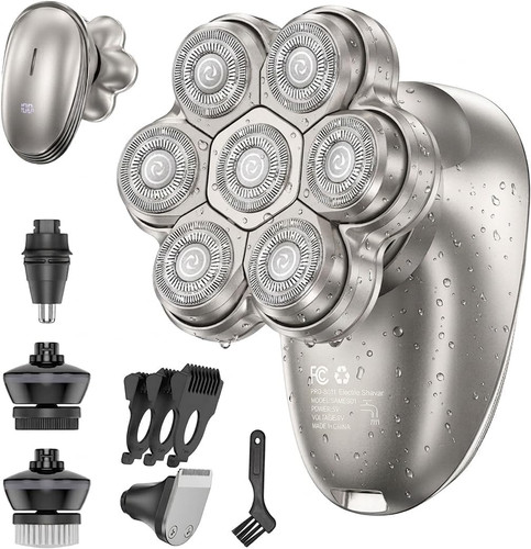 Rasoio testa calva uomo 7d - uomo,,